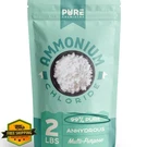 Ecoxall Ammonium Chloride Powder 2LBS 99.9% Pure Flux Fertilizer. Fixed Price $34.99.