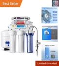Uv, Upgraded 200 Gpd, Ph+ Reverse Osmosis System, 7-STAGE Ro Water Filtrat.... Fixed Price $744.77.