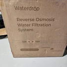 New Waterdrop G3P600 Reverse Osmosis System, 8 Stage Tankless Filter. Fixed Price $384.99.