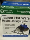 Watts Instant Hot Water Recirculating System Pump, 500899. New!. Fixed Price $159.00.