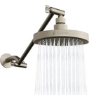 Sparkpod Round Rain Showerhead Extension Arm - Height Adjustable High Pressure. Fixed Price $59.99.