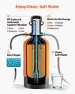 Rv Water Softener, 16,000 Grain, Portable With Filter System, Npt. Fixed Price $214.98.