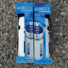 2 Brita Fill & Go Water Filtration Bottles White Blue New In Box. Fixed Price $33.69.