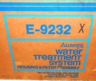 Nos Genuine Oem Amway Water Treatment System E-9232 With Sealed Filter E-9235. Fixed Price $299.95.