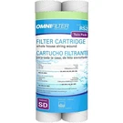 Omnifilter RS2-DS String Wound Water 2-PACK Micron 9.75" X 2-1/2". Fixed Price $22.94.