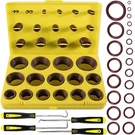Xbvv 386 Pcs 30 Sizes Metric Viton O-ring Assortment Kit For Various Chemical.... Fixed Price $90.45.