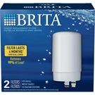 Brita Tap Replacement Filter White Water Filtration System Pack Of 1. Fixed Price $53.39.