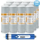 1/2/3 Year Set 36 Gpd Ro Membrane Carbon Water Filter For Ge FX12P FX12M GXRM10G. Fixed Price $59.99.