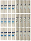 12 Sets Of Sediment And Cto 2.5"X10" (3 Year) For Dual Stage Whole House Filter. Fixed Price $69.99.