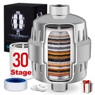 Aismiho 30 Stage Shower Filter, For Hard Water - High Output. Fixed Price $104.99.