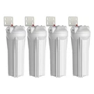Simpure 4 Pack Inch Whole House Water Housing For 10" X 2.5" Filters. Fixed Price $46.99.