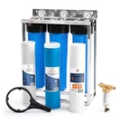 3-STAGE Big Blue 20" Whole House System 1" Port+, Carbon, Gac, Sediment Filters. Fixed Price $439.79.