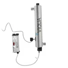 Viqua VH410M Uv Water Purification System With Sensor 18 Gpm, 3/4" & 1" Npt. Fixed Price $1279.25.