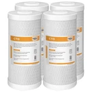 6 Pack 10"X4.5" Big Blue Cto Carbon Block Water Filter Whole House Cartridge M. Fixed Price $61.84.