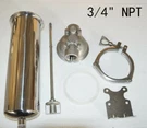 Techtongda New 3/4"NPT Stainless Pressure Filter Housing For 10"L Cartridges. Fixed Price $119.97.