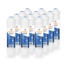 12PK Premium Aquaboon T33INLINE Post/carbon Polishing Water Filter Cartridge Qc. Fixed Price $62.79.