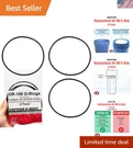 3-PACK Buna-n O-ring For Culligan HD-950 And Simpure Filters Nsf Certified. Fixed Price $24.29.