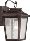 Minka Lavery 72171-189 Irvington Manor Outdoor Wall Sconce Chelsea Bronze. Fixed Price $100.00.