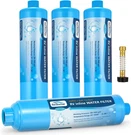 2-PACK Rv Water Filter, Advanced Inline With Flexible Hose Prote. Fixed Price $69.25.