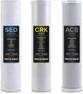 Pro+aqua Whole House Heavy Metals Well Water Filter Replacement Set - 3 Stage. Fixed Price $151.95.
