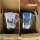 Brita Lot Of 2 Large 10 Cup Water Pitcher Bpa Free New Open Box Slight Damage. Fixed Price $26.99.