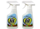 Fit Organic Fruit And Vegetable Wash Spray Bottle White, Clear, 12 Fl Oz Pack. Fixed Price $20.70.