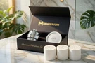 Homerium 12-STAGE Rain Shower Head Water Filter High Pressure- 3 Cartridges. Fixed Price $24.99.