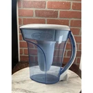 Zerowater 10 Cup Ready-pour Filter Pitcher Blue Round With Tds Meter Used. Fixed Price $11.00.