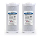 Hydronix 2 Pack CB-45-1005 Whole House, Hydroponics Carbon Block Water Filters. Fixed Price $40.24.