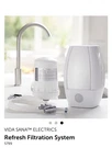 Princess House Vida Sana Refresh Water Filtration System #5799 New Box. Fixed Price $239.00.