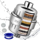 Jdo Shower Filter For Hard Water - 18 Stages High Output Head Chrome. Fixed Price $23.61.