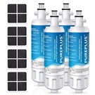 4 Pack Fit For Lg Kenmore Elite 9690, ADQ360061 Water And Air Filter. Fixed Price $36.85.