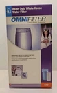 Omni Filter BF7 Whole House Water System With Wrench.. Fixed Price $80.00.