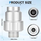 Upgraded Washing Machine Water Filter Micron Down Sediment # 85470. Fixed Price $40.00.