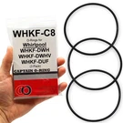(3 Pack) WHKF-C8 Orings For Whirlpool Whkf-dwhv, Dwh, Duf, Whcf-dwhv. Fixed Price $12.99.