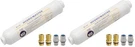 Hydro Master In-line Post Carbon Filter With 1/4-INCH Npt Connection, 10 X. Fixed Price $46.84.