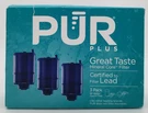 Pur Plus Faucet Mount Replacement Filter 3-PACK, Genuine RF99993. Fixed Price $19.99.