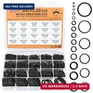 500 Pcs 20 Sizes Kit, Rubber Assortment Washer Gasket Rings Set Fast. Fixed Price $11.29.