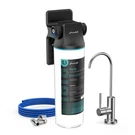 SW10F Under Sink Water Filter System With Brushed Nickel Faucet, Nsf Certified. Fixed Price $124.99.