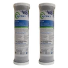 32-250-10-MATRIKX (2 Pack) Cto 5-MICRON 2.5" 10" Chlorine/taste/odor. Fixed Price $32.17.