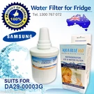 Premium Quality Aqua Blue H2O Fridge Water Filter For Samsung & Lg Refrigerator. Fixed Price $22.29.