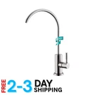 Durable Single-hole Kitchen Faucet: Brushed Nickel Water Filter For Ro Systems. Fixed Price $45.99.