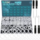 1228 Pcs 32 Size Clear Food Grade Silicone Rings Assortment Kit With Pick. Fixed Price $29.33.