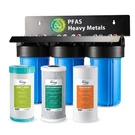 Ispring Pfas & Heavy Metals Removal 3-STAGE Whole House Water Filter System. Fixed Price $409.88.