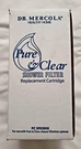 Dr Mercola Healthy Home Pure & Clear Shower Filter Replacement Cartridge SFR2000. Fixed Price $38.00.