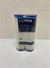 2-PACK Ecopure Universal Fit Pleated Replacement Water Filter EPW2P. Fixed Price $17.99.