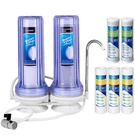 Dual Countertop Water Filtration Unit: And Yearly Supply Of Filters. Fixed Price $69.99.