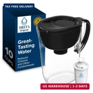 Brita Large Water Filter Pitcher For Tap And Drinking With Smartlight Chan. Fixed Price $42.02.