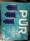 Pur Max Triple Action Mineral Clear Replacement Filter RF-9999, 3-PACK. Fixed Price $42.90.