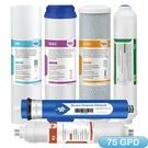 6 Stage Ph Alkaline Reverse Osmosis System Water Filter With 75 Gpd Ro Membrane. Fixed Price $37.99.